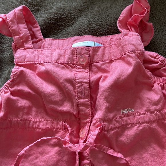 Mexx pink cotton infant dress 6-9M (68cm) - Picture 2 of 7